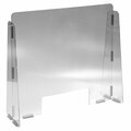 Vestil Cashier Guard 31x28 - 1/4" Polycarbonate 15x5 Slot CG1-PB-CC-05